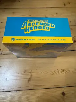 Pokemon Center Ascended Heroes ETB Elite Trainer Box - sealed in acrylic box - Image 3