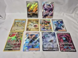 Pokemon Card Lot of 10 ULTRA RARES Full Art EX GX V ETC. RANDOM Sets NM/LP #9 - Image 1