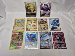 Pokemon Card Lot of 10 ULTRA RARES Full Art EX GX V ETC. RANDOM Sets NM/LP #9 - Image 2