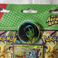 Pokemon TCG Ascended Heroes 2-pack Blister Pack Factory Sealed Erika’s Tangela - Image 4