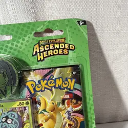Pokemon TCG Ascended Heroes 2-pack Blister Pack Factory Sealed Erika’s Tangela - Image 5