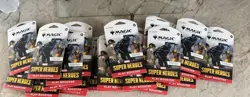 25 packs - Magic The Gathering Marvel Super Heroes Play Booster Packs - MTG - Image 1