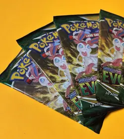12x Pokemon TCG Sword Shield Evolving Skies Factory Sealed Booster Packs - Image 2