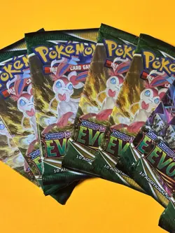 12x Pokemon TCG Sword Shield Evolving Skies Factory Sealed Booster Packs - Image 5