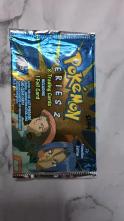 EMPTY Pokemon Topps Series 2 Booster Packs x2 Wrappers - Image 4
