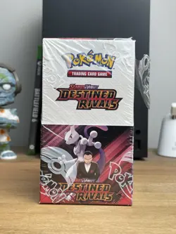 Pokemon TCG: Destined Rivals Half booster Box 18 Packs New & Unsealed - Image 1