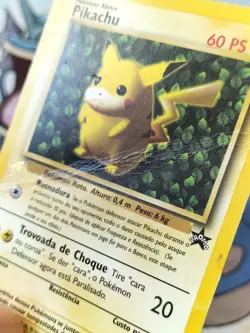 Portugese Pikachu #4 - Gold Tail World Promo 1 - Pokemon Card - Image 3