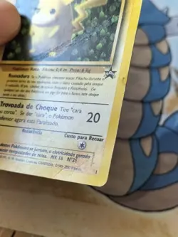Portugese Pikachu #4 - Gold Tail World Promo 1 - Pokemon Card - Image 4