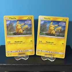 LOT of 4 ⚡ Pikachu SM183 LP NM Sun&Moon Black Star Promo Pokemon TCG - Image 2
