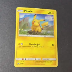 LOT of 4 ⚡ Pikachu SM183 LP NM Sun&Moon Black Star Promo Pokemon TCG - Image 4