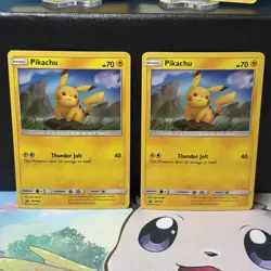 LOT of 4 ⚡ Pikachu SM183 NM Sun&Moon Black Star Promo Pokemon TCG - Image 3