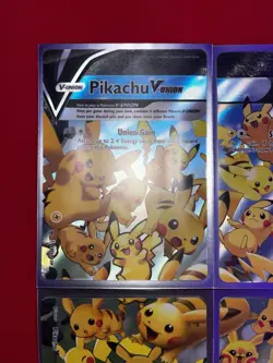 Pokemon TCG Pikachu V-UNION 4-Card Holo Promo Set SWSH139-142 2021 - Image 2