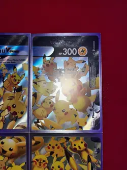 Pokemon TCG Pikachu V-UNION 4-Card Holo Promo Set SWSH139-142 2021 - Image 3