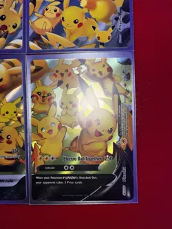 Pokemon TCG Pikachu V-UNION 4-Card Holo Promo Set SWSH139-142 2021 - Image 5