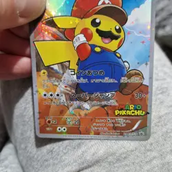 4 Card Bundle - Mega Charizard Pikachu Cosplay Holo Promo Japanese Style Pokemon - Image 5