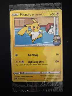 4 x Pokemon TCG Futsal Promo Card Pikachu On the Ball 001/005 Sealed NM 🔥 - Image 5