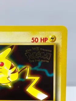 Pikachu #4 Black Star Movie Promo 1999 WOTC Pokemon Card Wizards Stamped (S82) - Image 5