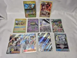 Pokemon Card Lot of 10 ULTRA RARES Full Art EX GX V ETC. RANDOM Sets NM/LP #8 - Image 2