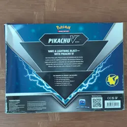 Pokemon Trading Card Game Pikachu V Box 2021 English Promo 4 Packs - Image 2