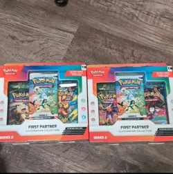 Pokemon TCG First Partner Illustration Collection Series 1 — Lot of 2 Promo - Image 1