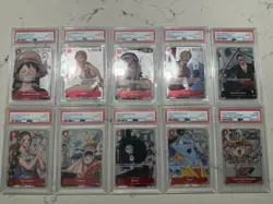 One Piece 25th Anniversary Premium Collection set English PSA 10 Not sequential - Image 1