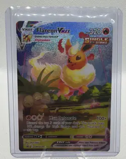 Pokemon - Flareon VMAX SWSH180 Sword & Shield Promo Card Alt Art Holo MINT/NM - Image 1