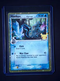 Mimikyu (Delta Species) SWSH136 Holo Promo Sword & Shield Promo Pokemon NM - Image 1