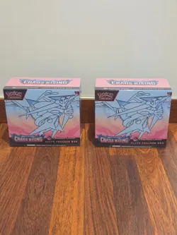 2x Pokemon TCG: Chaos Rising Pokemon Center ETB Elite Trainer Box - New Sealed - Image 1