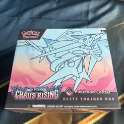 Pokemon TCG Pokemon Center Chaos Rising Elite Trainer Box ETB New Sealed - Image 1