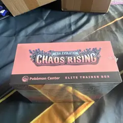 Pokemon TCG Pokemon Center Chaos Rising Elite Trainer Box ETB New Sealed - Image 2