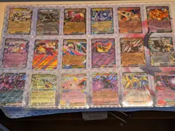 Mixed Pokemon Lot Of 18 EX Double Rare Pokemon Cards NM/MINT - Image 1