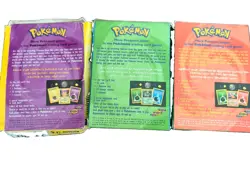 Lit Or 3 Vintage Pokemon Deck Boxes And Two Clear Boxes Of Vintage Cards *Read* - Image 2