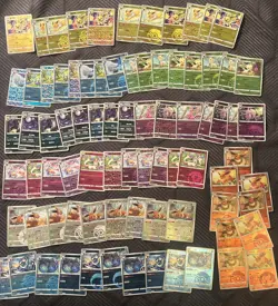 Pokemon Gem Pack Vol 2 Eeveelution Rev Holo/Holo Lot Of 80 Cards - Image 1