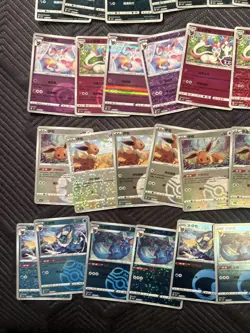 Pokemon Gem Pack Vol 2 Eeveelution Rev Holo/Holo Lot Of 80 Cards - Image 4