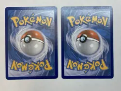 LOT OF 2 Pokemon TCG Skyla + Brigette Full Art Trainer Supporter Cards - Image 3