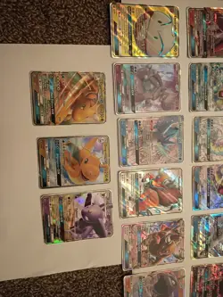 Lot of 21 RARE GX Pokemon cards Charizard Rainbow Ho Oh Gyarados Umbreon & More! - Image 3