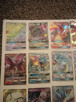 Lot of 21 RARE GX Pokemon cards Charizard Rainbow Ho Oh Gyarados Umbreon & More! - Image 5