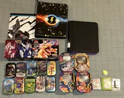 Pokemon TCG Lot Of EMPTY Mini Tins - Tin Lunch Box- Tins- Binders - No Cards - Image 1