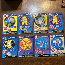 PokeTrivia Pokemon Lot Of 31 Cards Unperforated Burger King Movie Promo - Image 4