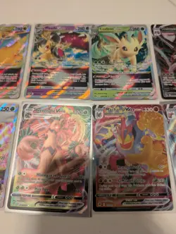Pokemon TCG Holo Lot of 11 VSTAR/VMAX Cards - Dragonite Giratina Leafeon - Image 3