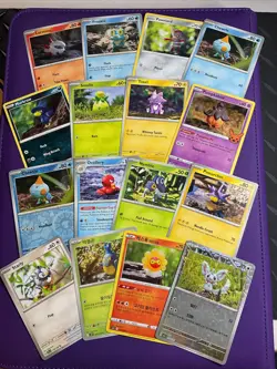 Yuka Morii Pokemon Bundle X16 NM Cards - Image 1