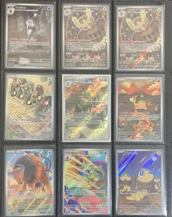 Pokemon Tcg Illustration Rare Lot Of 16 Near Mint Cards - Image 1