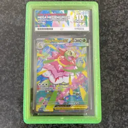 Pokemon TCG Mega Meganium EX 272/217 - Ascended Heroes - ACE 10 GEM MINT - Image 1