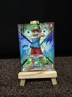 2026 One Piece The Time Of Battle Alt Art Leader Monkey D. Luffy #OP16-022 NM - Image 1