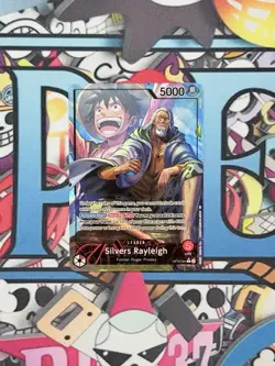 Silvers Rayleigh (Alternate Art) Leader OP12-001 Legacy of the Master One Piece - Image 1
