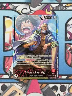 Silvers Rayleigh (Alternate Art) Leader OP12-001 Legacy of the Master One Piece - Image 2