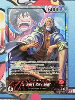 Silvers Rayleigh (Alternate Art) Leader OP12-001 Legacy of the Master One Piece - Image 3