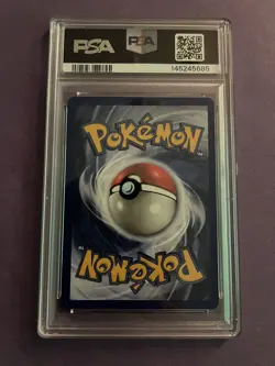 Hitmonchan PSA 9 Mint Holo-Base Set 1999 Unlimited Pokemon Card-Graded-7/102 - Image 2