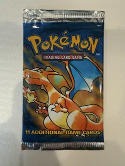 🔥 CHARIZARD 🔥 1999 Pokemon Base Set Unlimited HEAVY Booster Pack +21g - Image 1