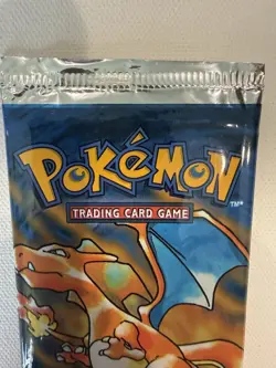 🔥 CHARIZARD 🔥 1999 Pokemon Base Set Unlimited HEAVY Booster Pack +21g - Image 3